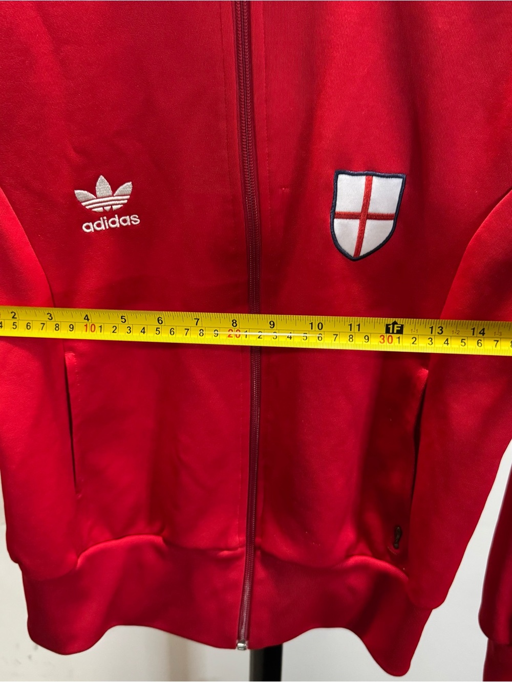 Adidas England FIFA World Cup 2005 Track Jacket Red Size Kids Large size, - Picture 9 of 15